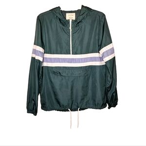 ZINE Womens Windbreaker Pullover Jacket Lightweight Sz Med